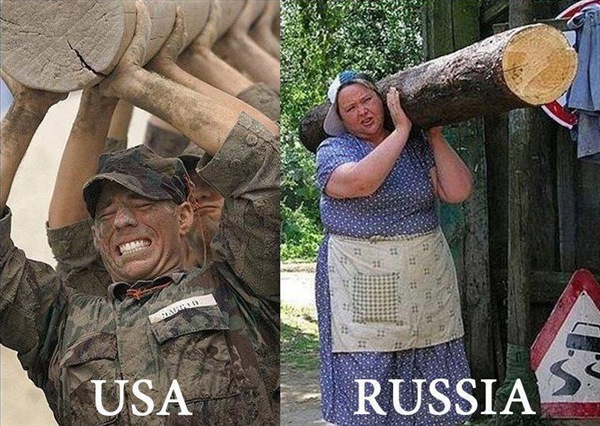 USA vs Rusia