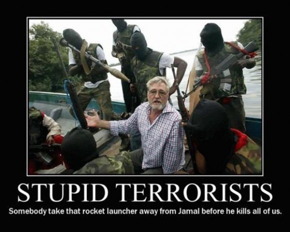 Stupid terrorists