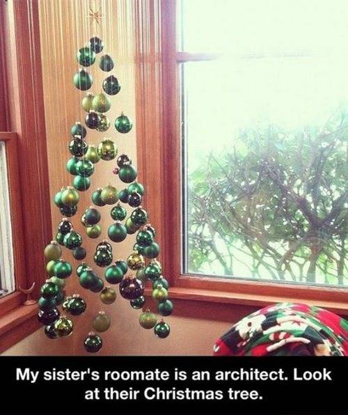 Architect Christmas tree