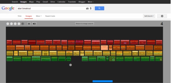 Type 'atari breakout' in Google and select Images 