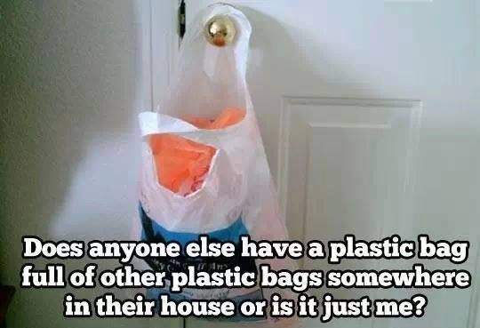 Does anyone else have a plastic bag full of other plastic bags?