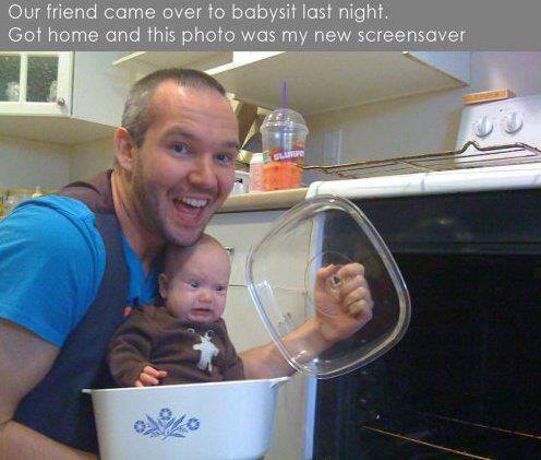 Our friend came over to babysit last night. Got home and this photo was my new screensaver 