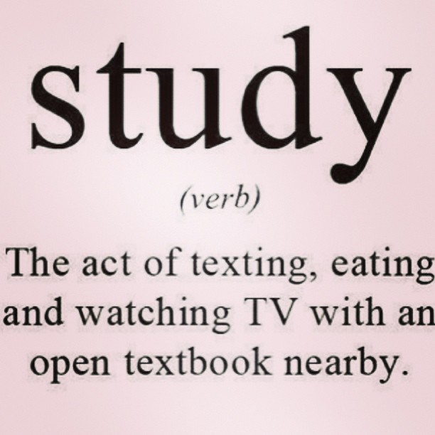 Meaning of word - study 