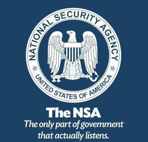 National Security Agency - The NSA - The only part of government that actually listens 