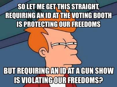 Requiring an ID at the voting booth is protecting our freedoms