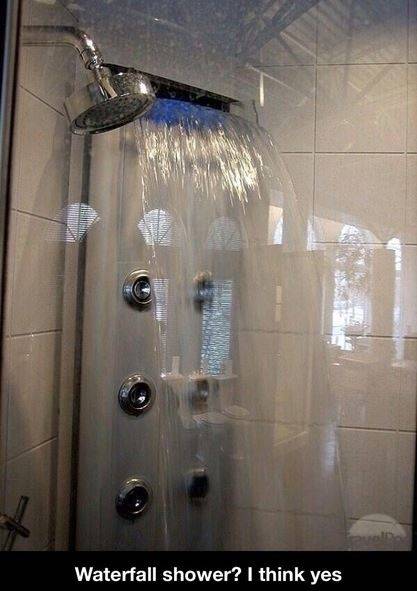 Waterfall Shower