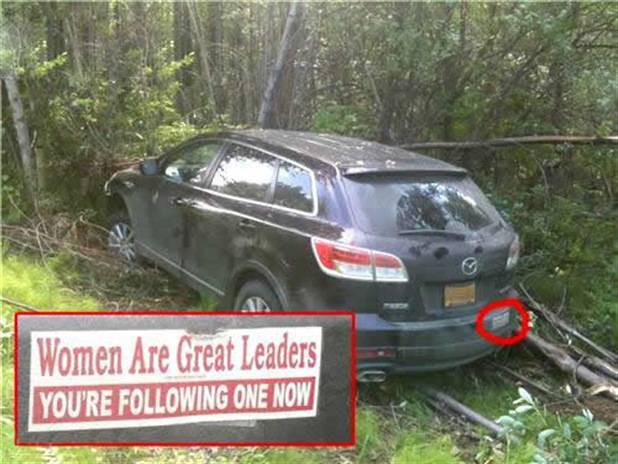 Women Are Great Leaders. You're following one now