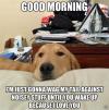 Dog -  Good morning I